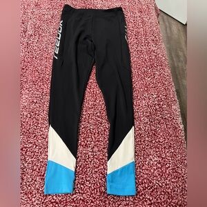 Reebok Black Workout Gym Leggings - Size M